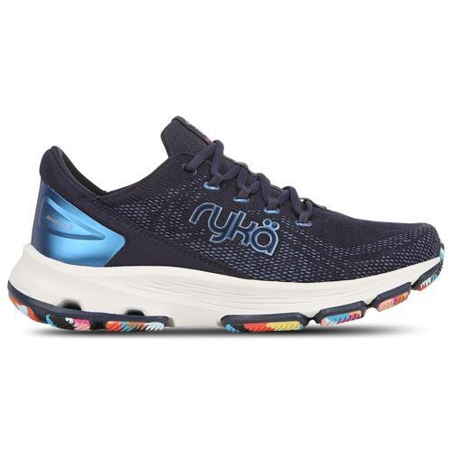 Ryka Devotion X Womens Walking Sneakers Black Blue Product Image