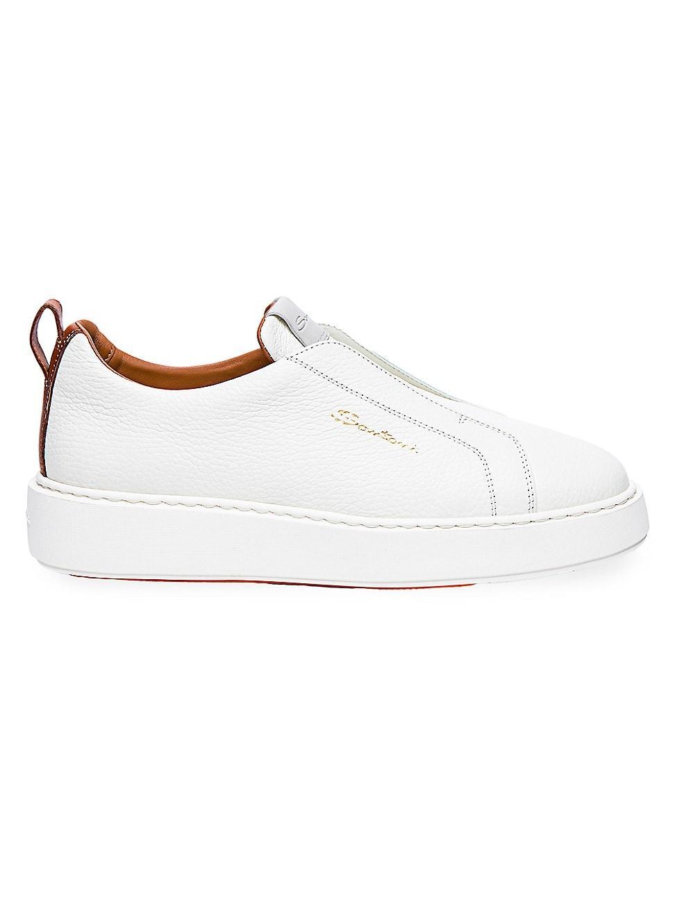 Womens Vicky Leather Slip-On Sneakers Product Image