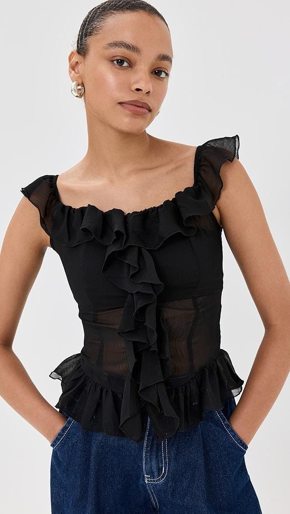 Lioness Timeless Ruffle Top | Shopbop Product Image