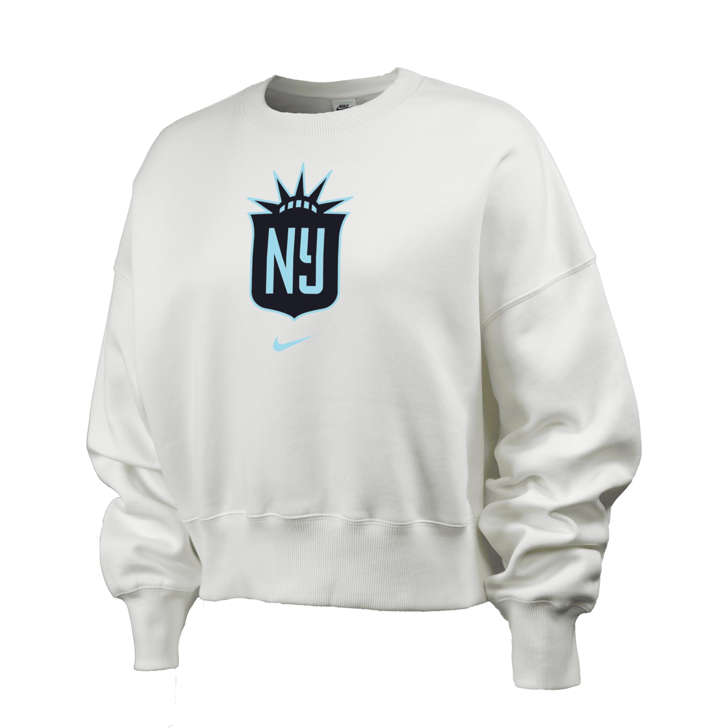 NJ/NY Gotham FC Phoenix Fleece Nike Women's NWSL Crew-Neck Sweatshirt Product Image