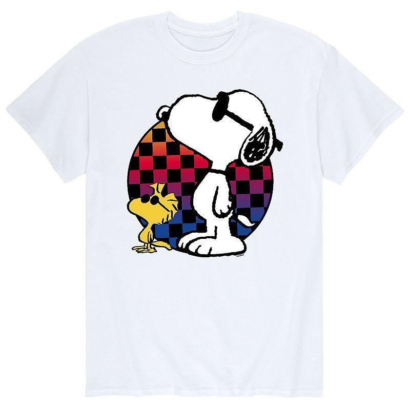 Mens Peanuts Snoopy Cool Tee White Product Image