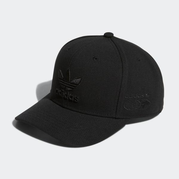 adidas Mens Modern 2.0 Structured Cap Black 1 Size Product Image