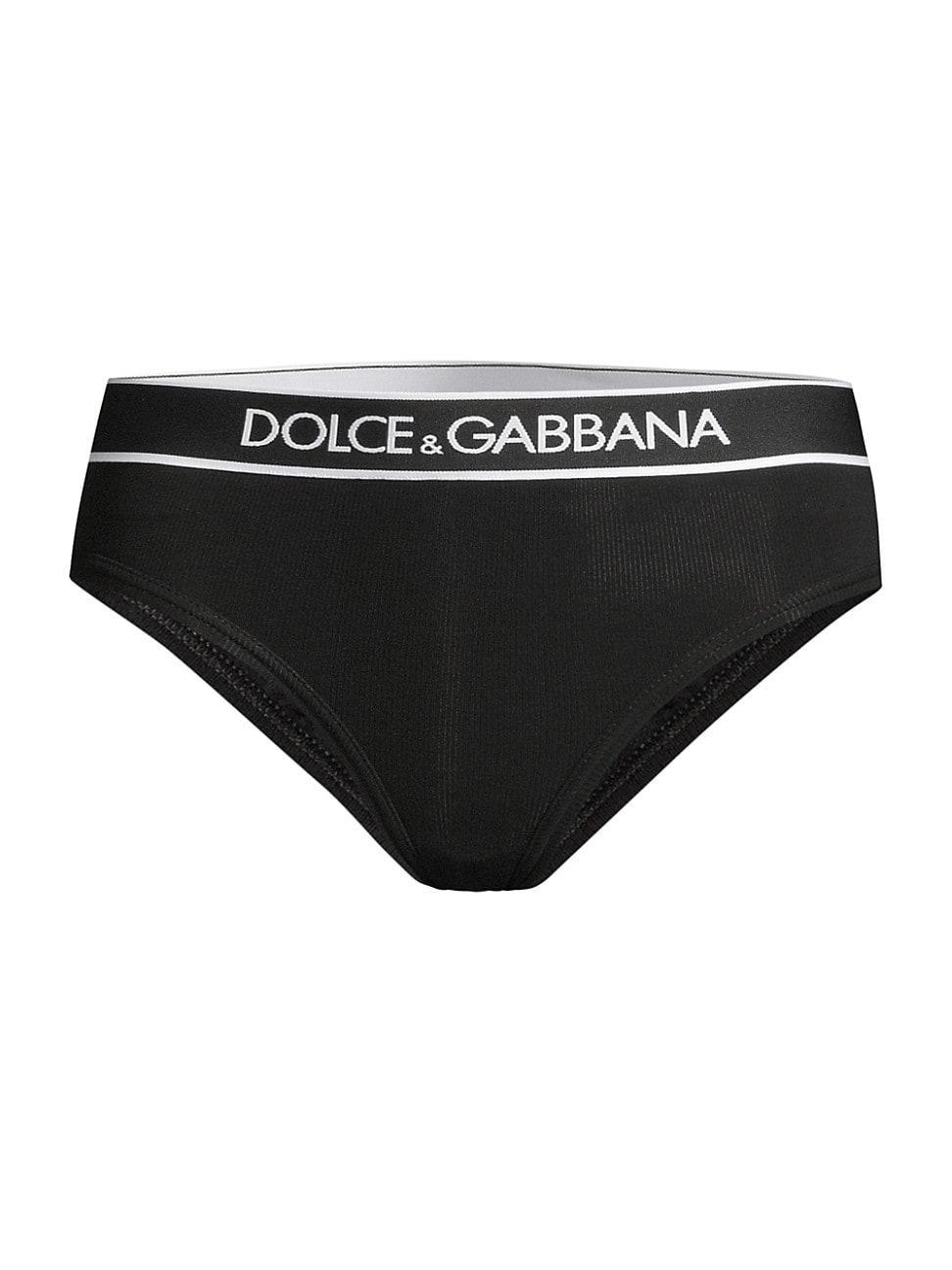 Womens Contrast Logo Briefs Product Image