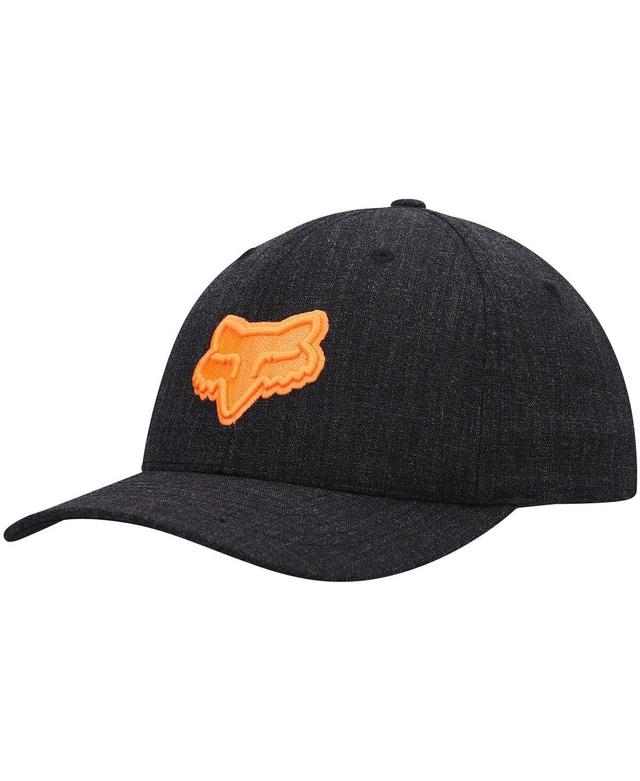 Mens Fox Black Transposition Flex Hat Product Image