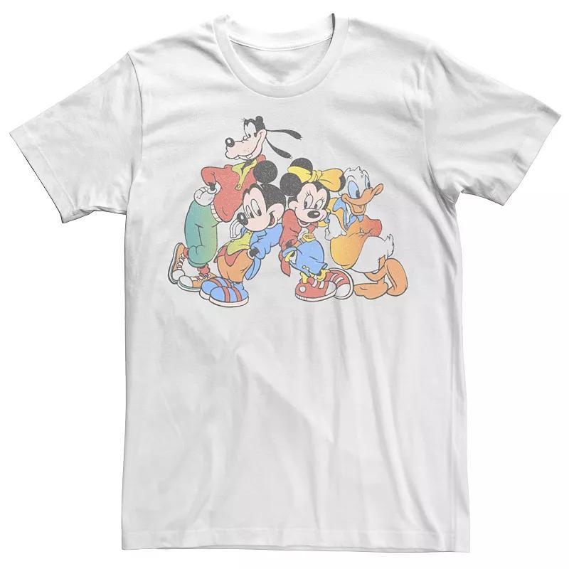 Disneys Mickey Mouse & Friends Mens 90s Style Portrait Tee, Boys Product Image