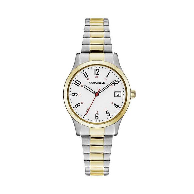 Caravelle Designed by Bulova Womens Two-Tone Stainless Steel Bracelet Watch 30mm Product Image