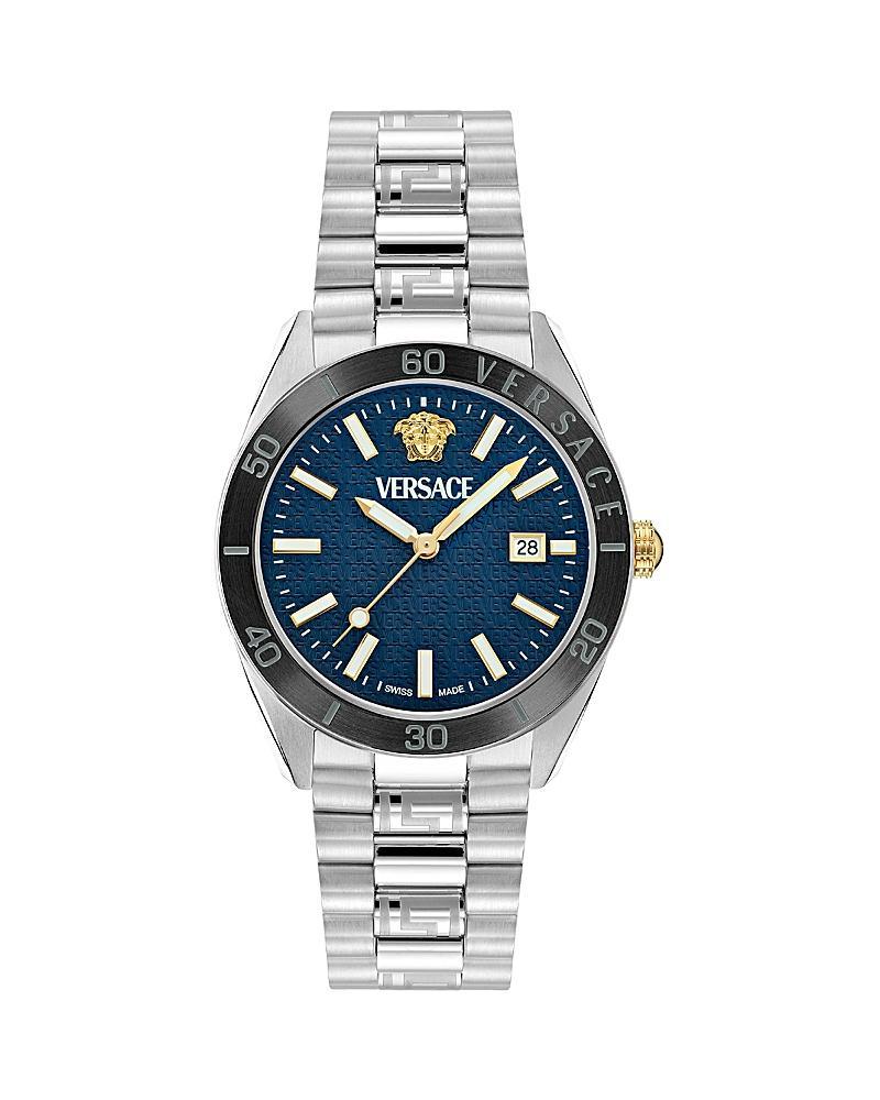 Versace Mens Swiss Stainless Steel Bracelet Watch 42mm Product Image