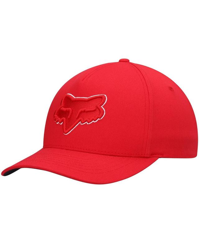 Mens Fox Red Epicycle 2.0 Logo Flex Hat Product Image