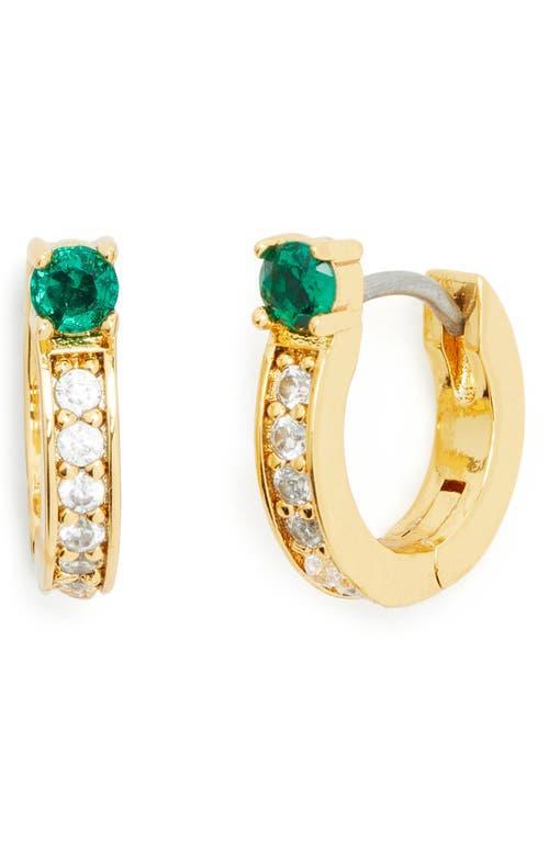 Kate Spade New York Huggies (Emerald) Earring Product Image