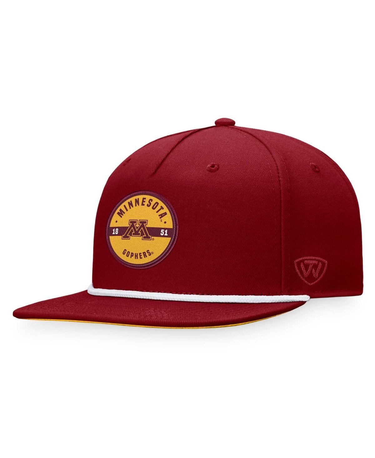 Mens Top of the World Maroon Minnesota Golden Gophers Bank Hat Product Image