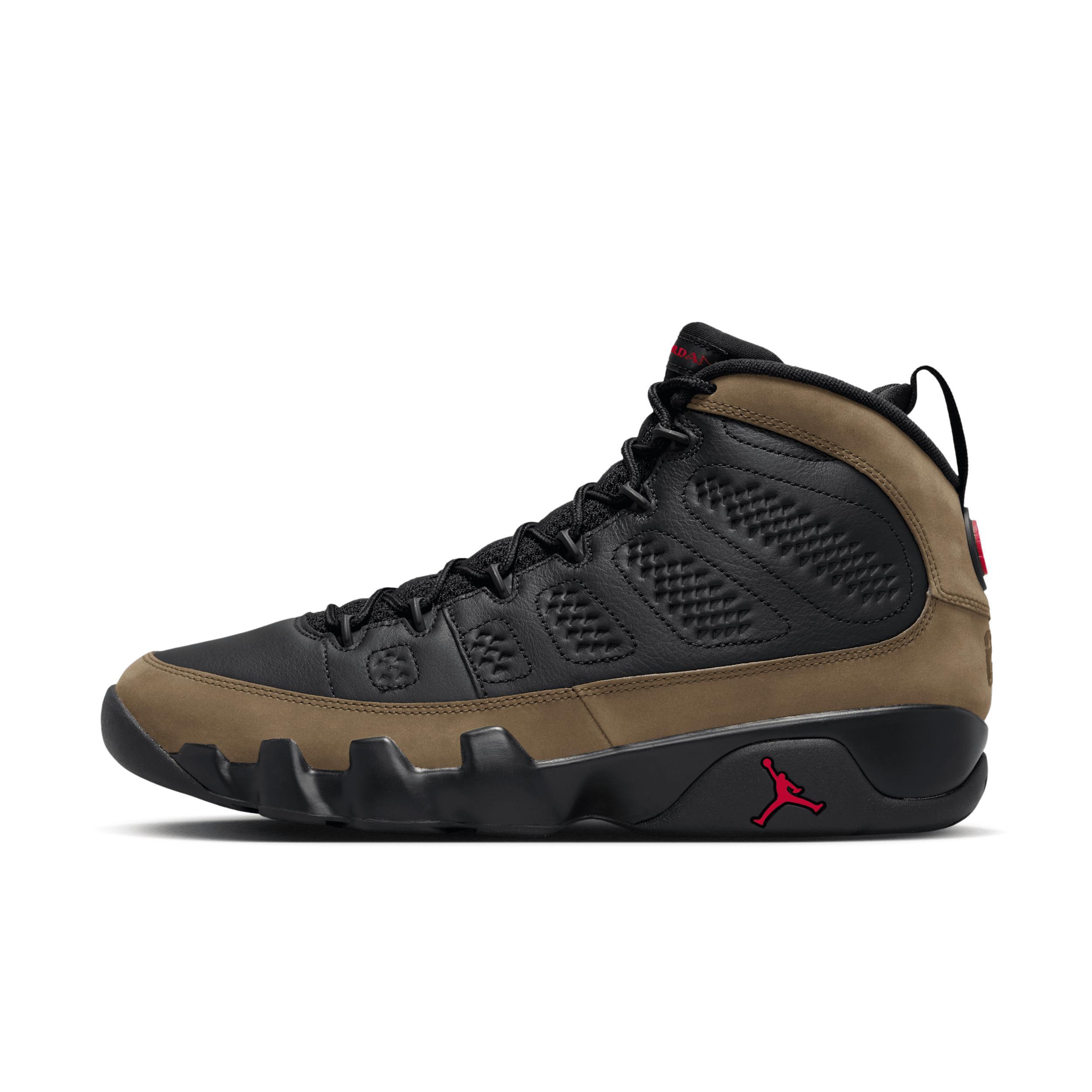 Mens Air Jordan 9 Retro Olive Shoes Product Image