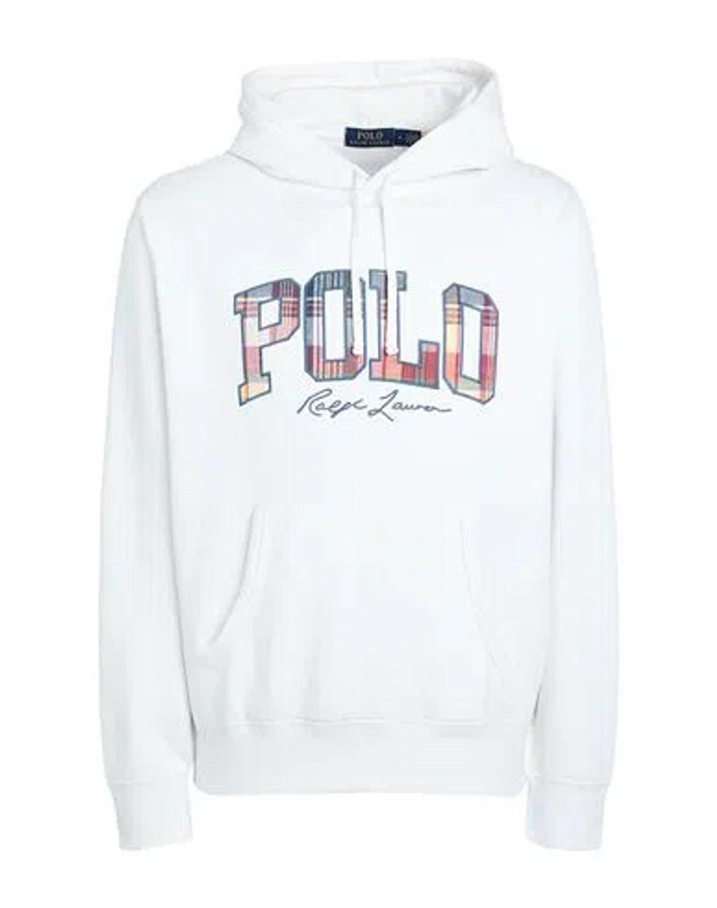 Logo-appliquéd Embroidered Cotton-blend Jersey Hoodie In White Product Image