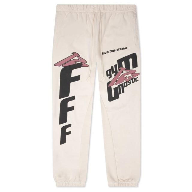 Fasting For Faster Sweatpants - Vintage White Male Product Image