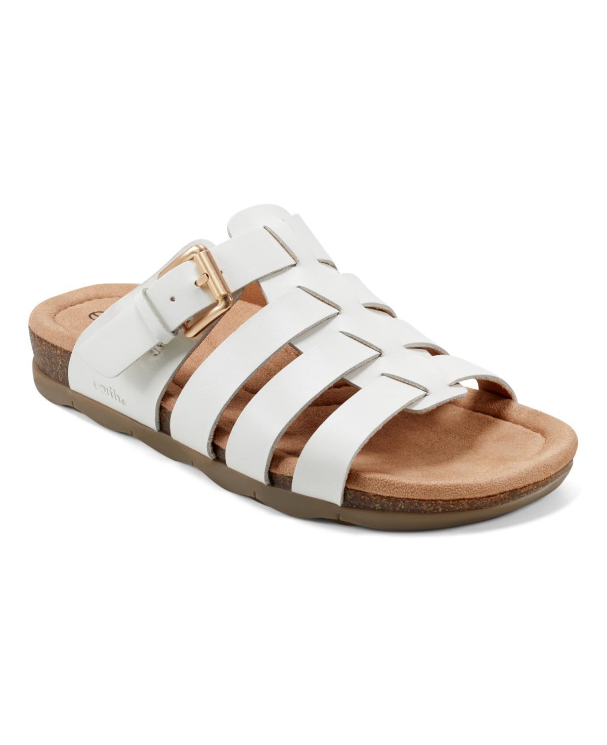 Earth Womens Eresa Slip-On Strappy Flat Casual Sandals Product Image