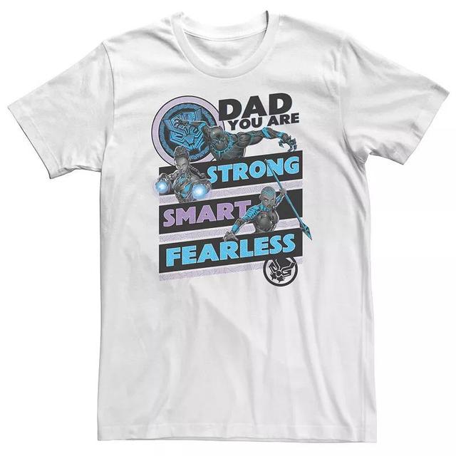 Big & Tall Marvel Black Panther Dad You Are Tee, Mens Product Image