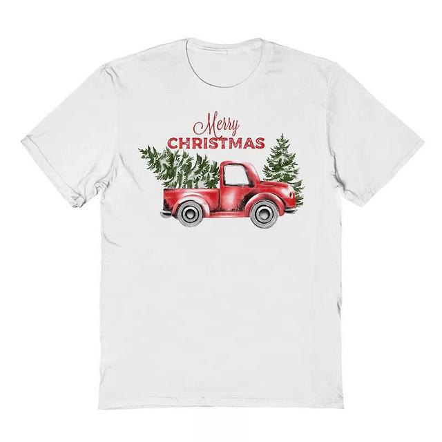 Mens Merry Christmas Graphic Tee, Womens Product Image