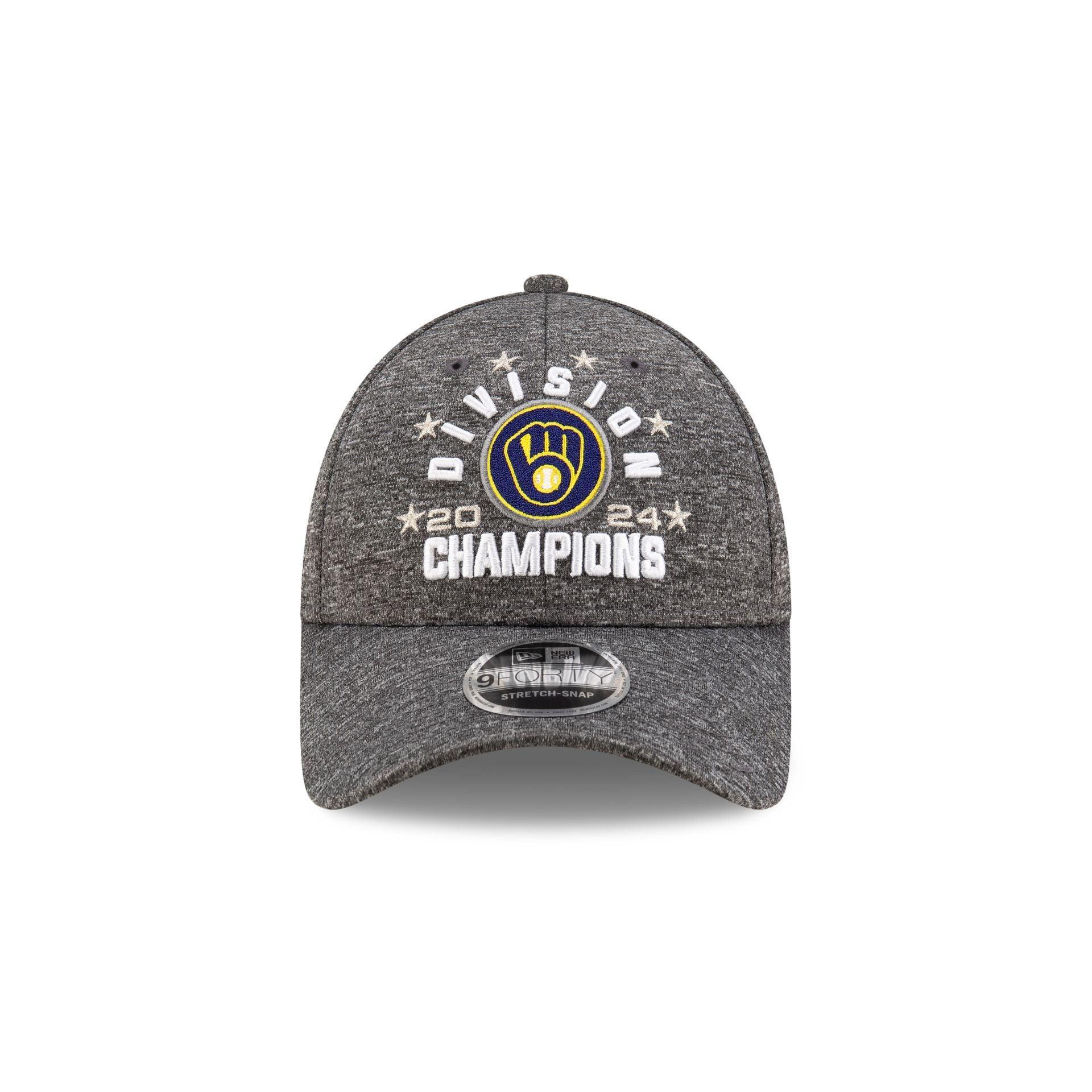 Houston Astros 2024 Division Champions Locker Room 9FORTY Stretch-Snap Hat Male Product Image