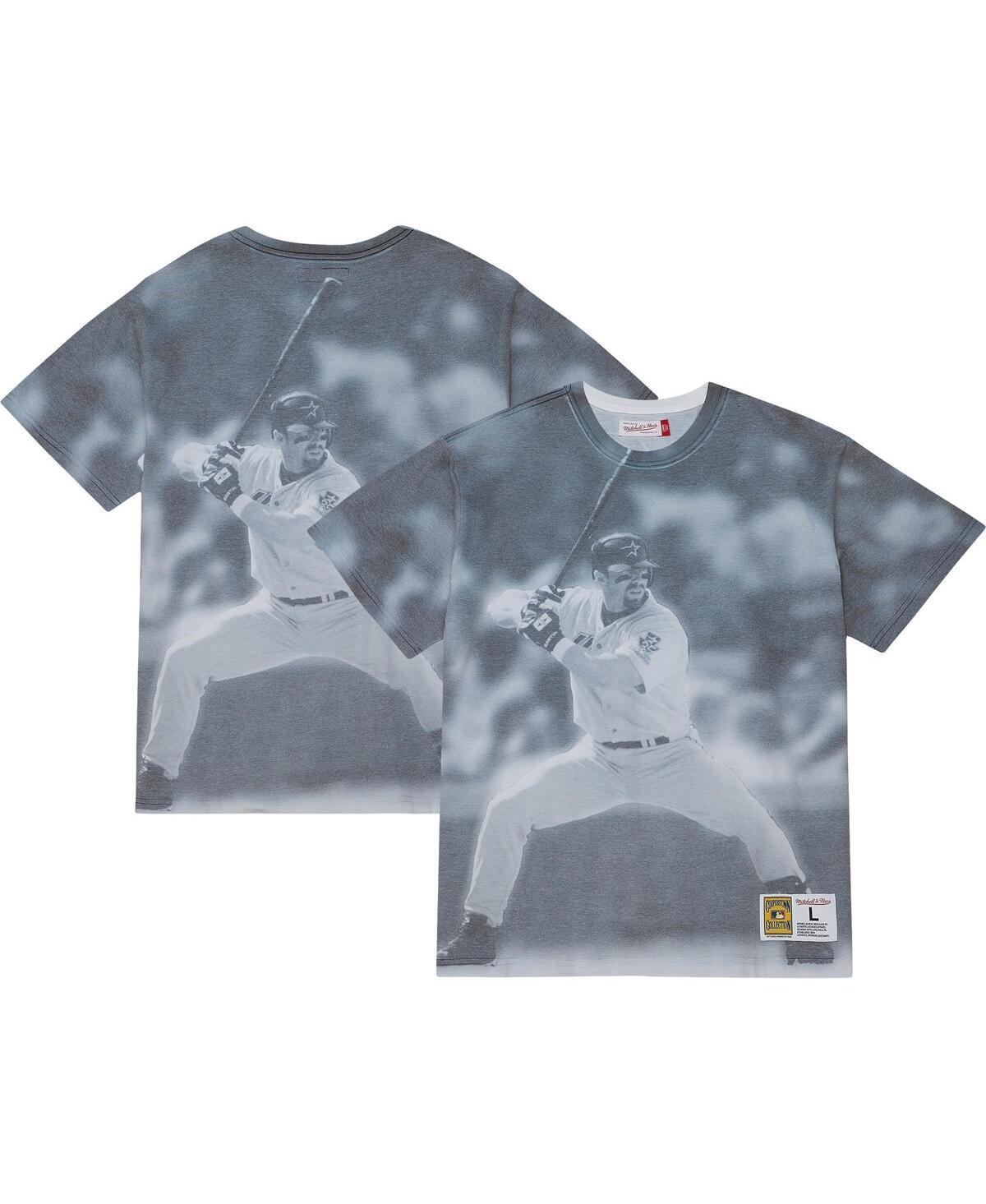 Mens Mitchell & Ness Jeff Bagwell Houston Astros Cooperstown Collection Highlight Sublimated Player Graphic T-Shirt Product Image