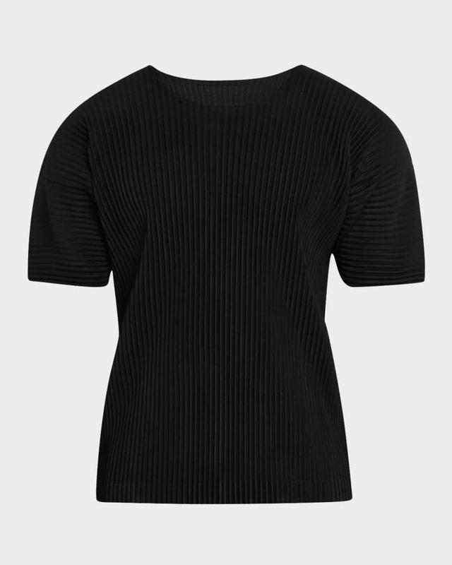 Mens Pleated T-Shirt Product Image