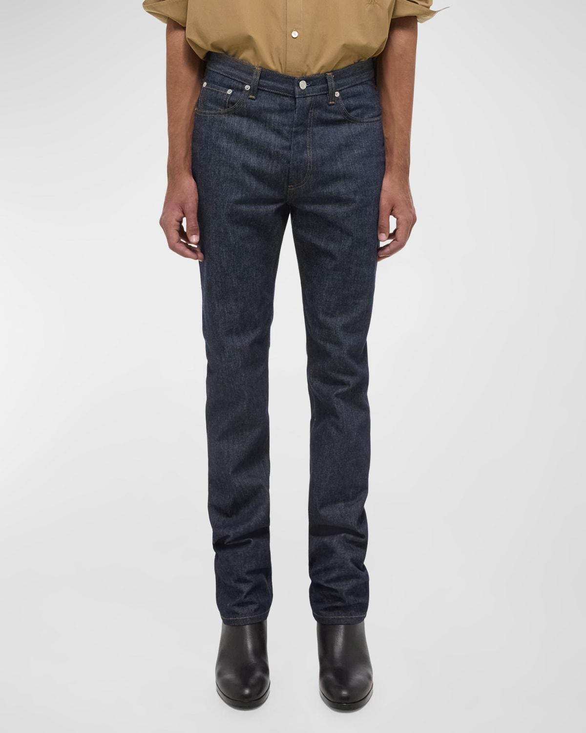 Mens Mid-Rise Slim-Fit Jeans Product Image