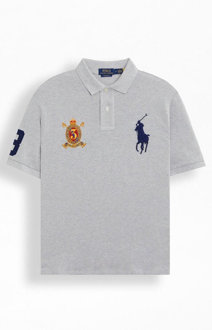 Polo Ralph Lauren Men's Classic Fit Big Pony Mesh Polo Shirt Product Image