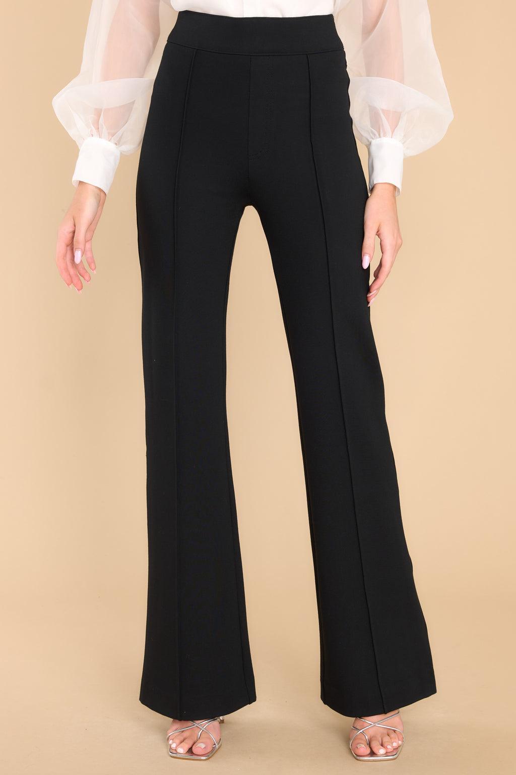 Spanx The Perfect Black Hi-Rise Flare Pants Product Image