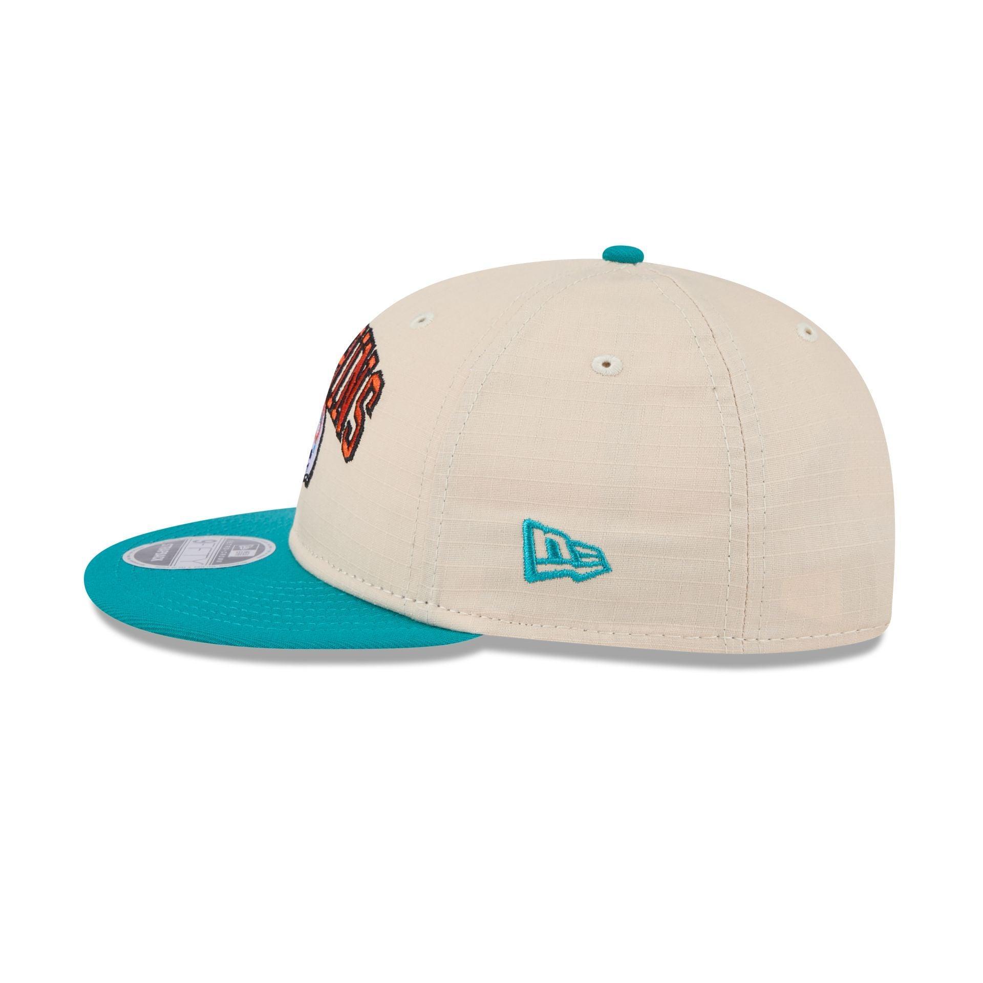 Miami Dolphins Historic Helmet Retro Crown 9FIFTY Snapback Hat Male Product Image