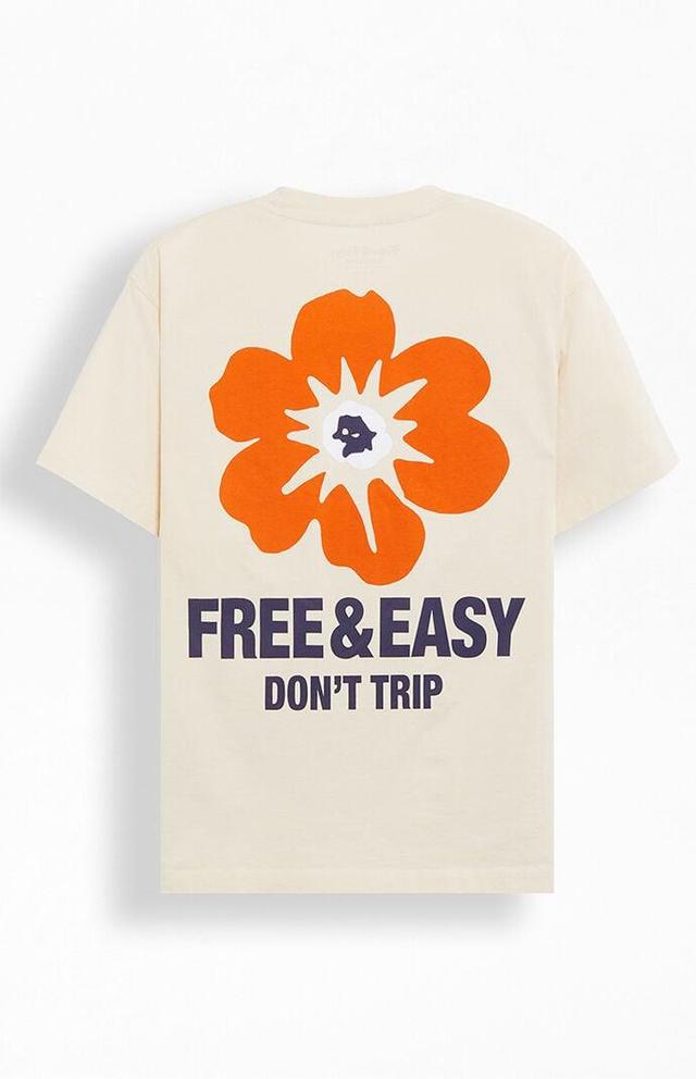 Free & Easy Men's Floral T-Shirt Product Image