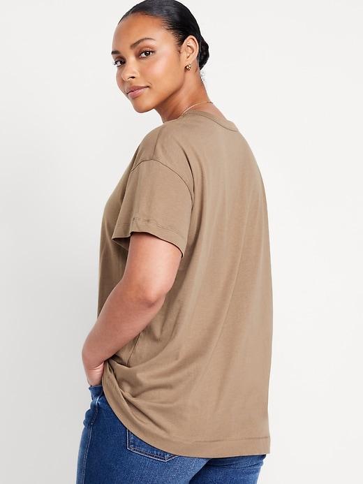 Oversized EveryWear Tunic T-Shirt Product Image