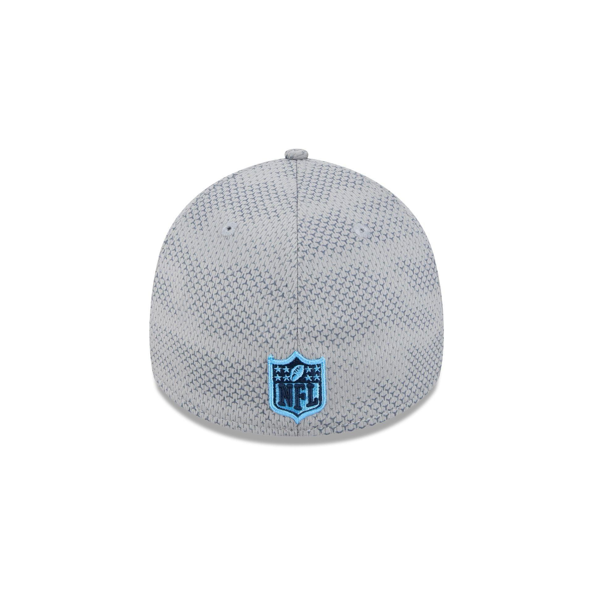 Tennessee Titans 2024 Sideline Gray 39THIRTY Stretch Fit Hat Male Product Image