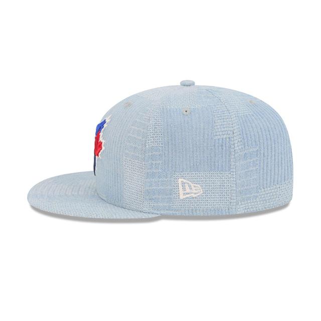 Toronto Blue Jays Denim Patchwork 9FIFTY Snapback Hat Male Product Image