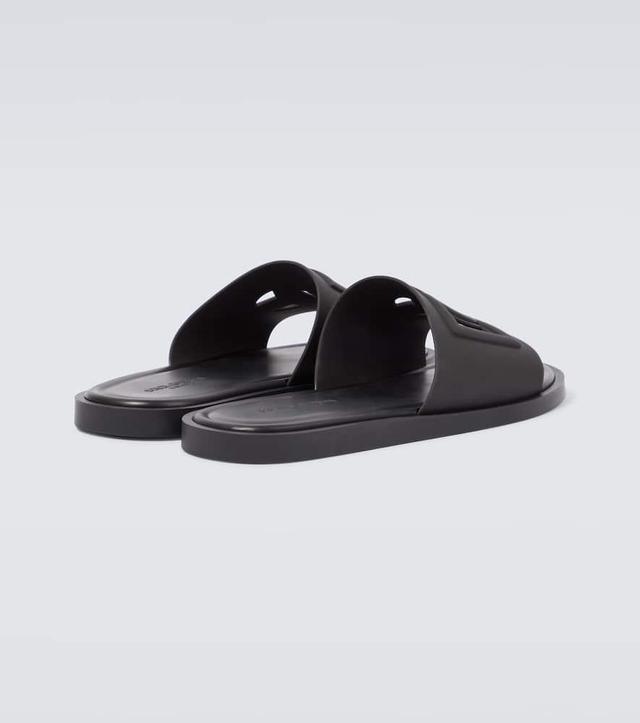 Black 'dg' Slides Product Image