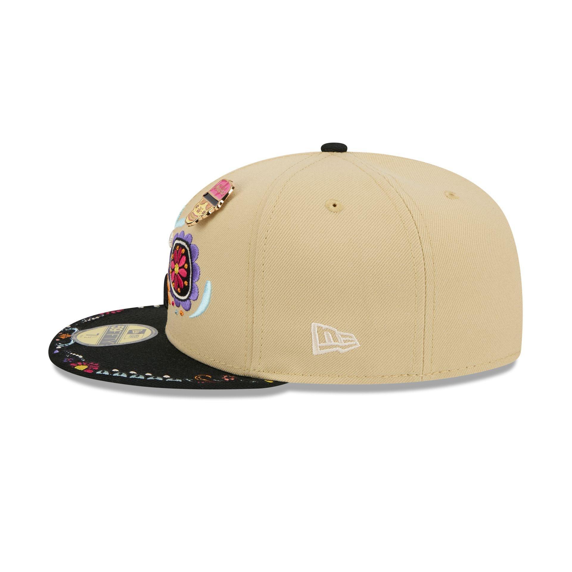 Corpus Christi Hooks Skull Pin 59FIFTY Fitted Hat Male Product Image