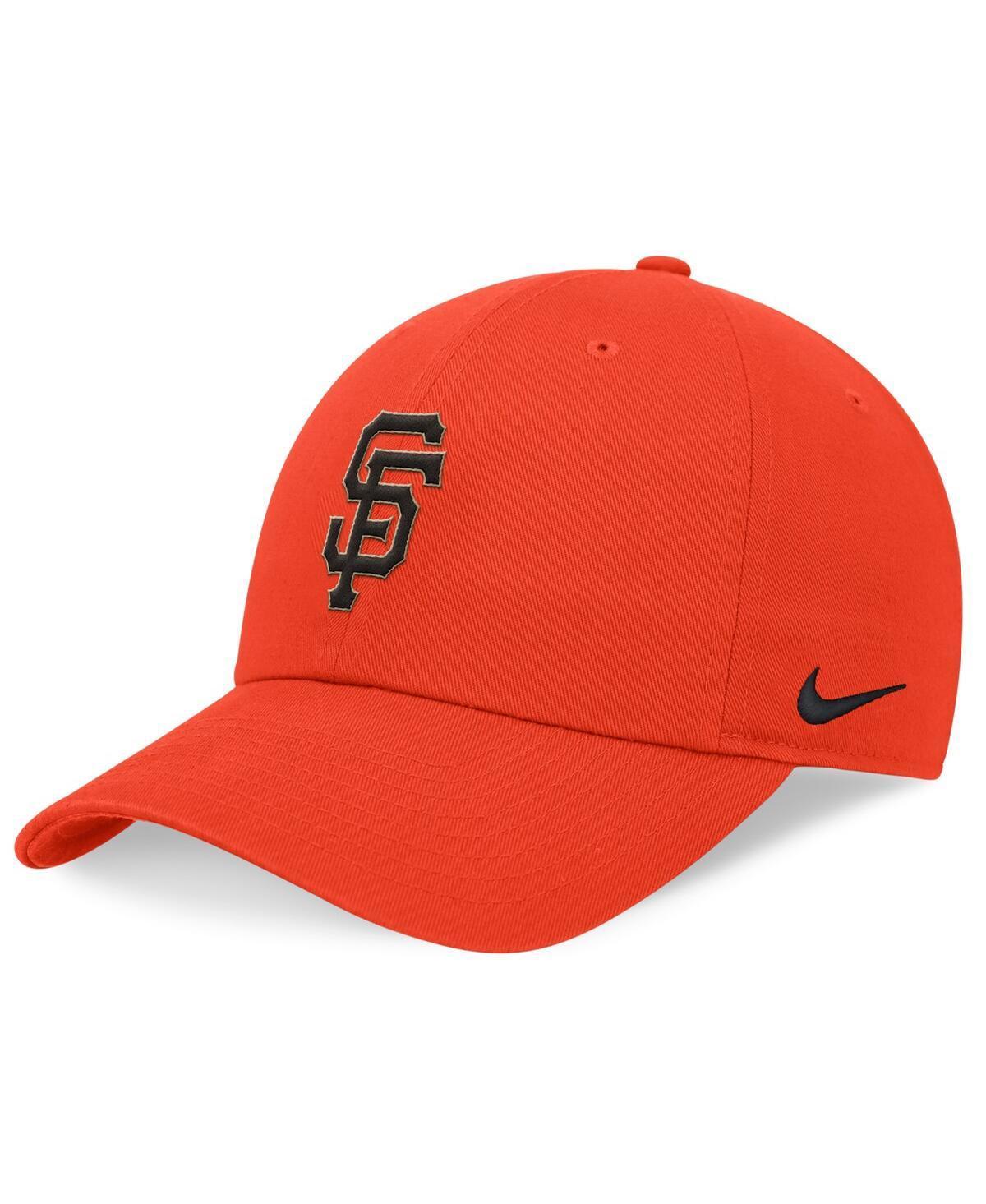 Mens Nike Orange San Francisco Giants Evergreen Club Adjustable Hat Product Image