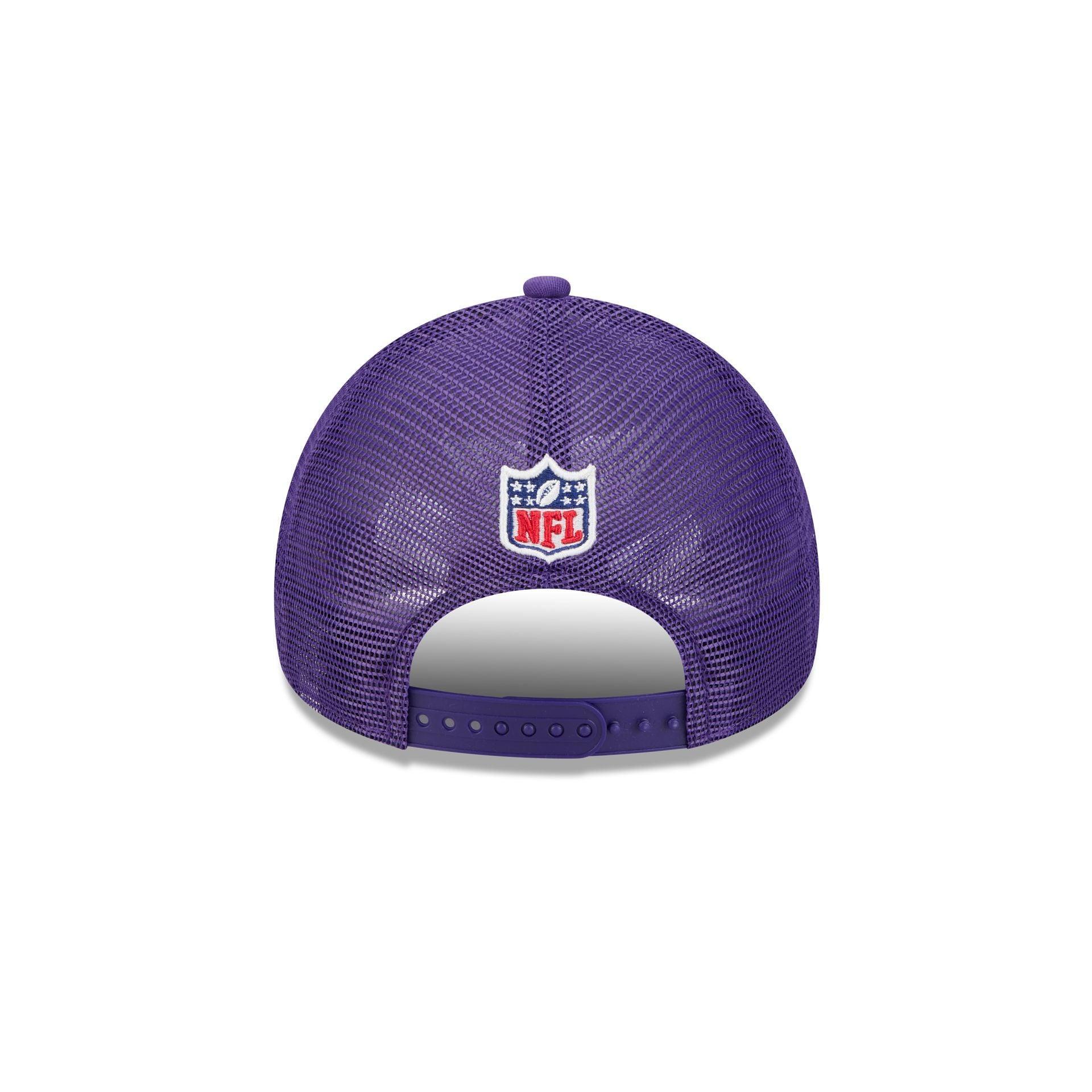 Minnesota Vikings 2024 Historic Sideline 9FORTY A-Frame Snapback Hat Male Product Image