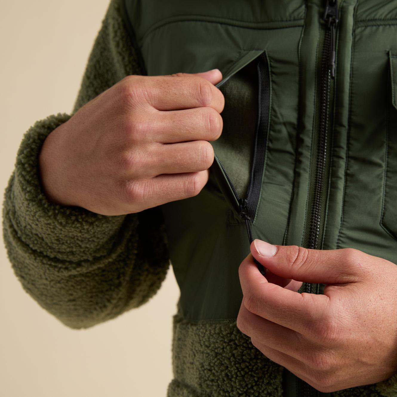 Cooke Sherpa Jacket Male Product Image