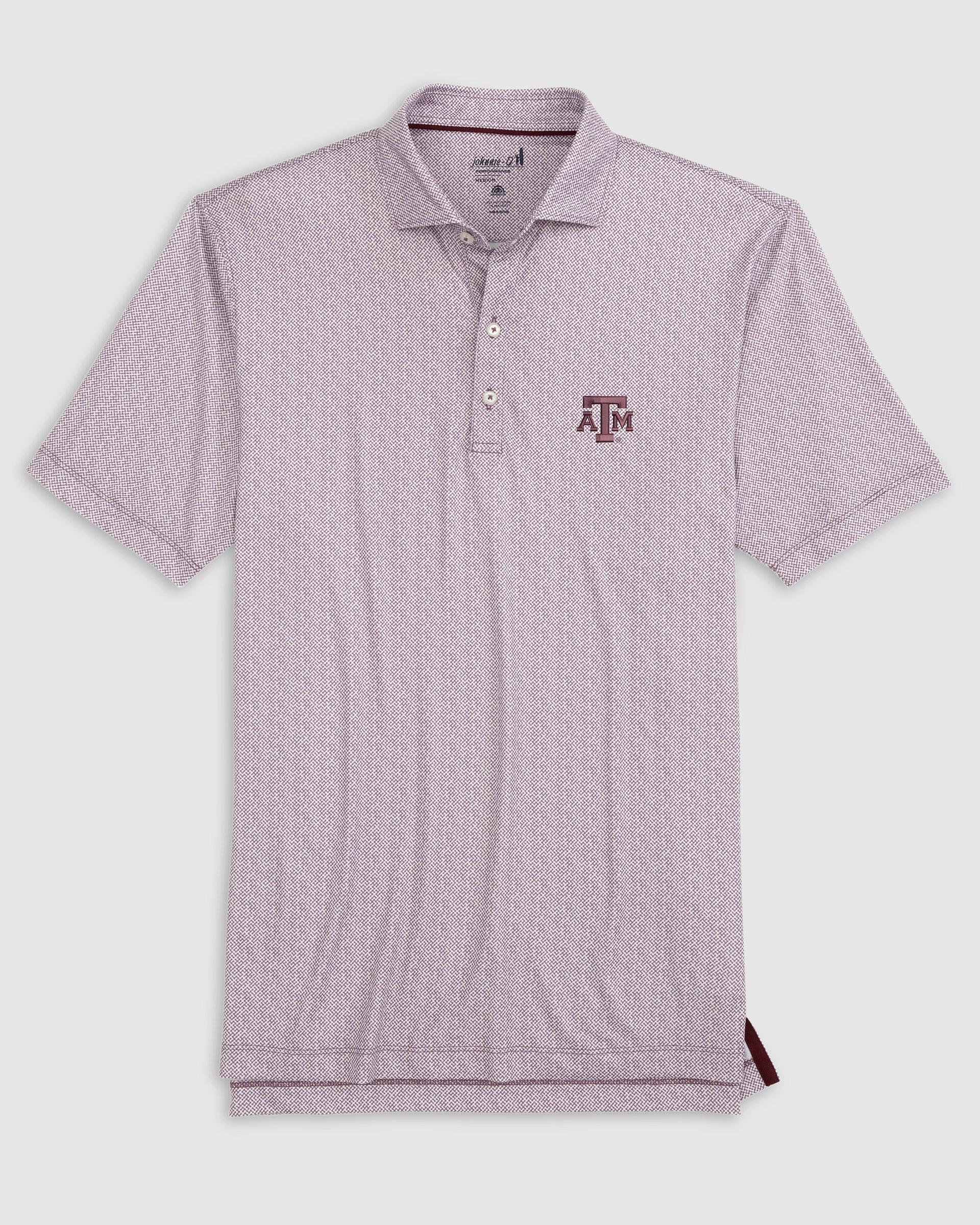 johnnie-O Southern Methodist Hinson Jersey Performance Polo Product Image