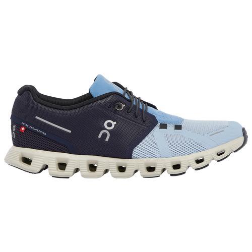 On Mens On Cloud 5 - Mens Shoes Black/Blue Product Image