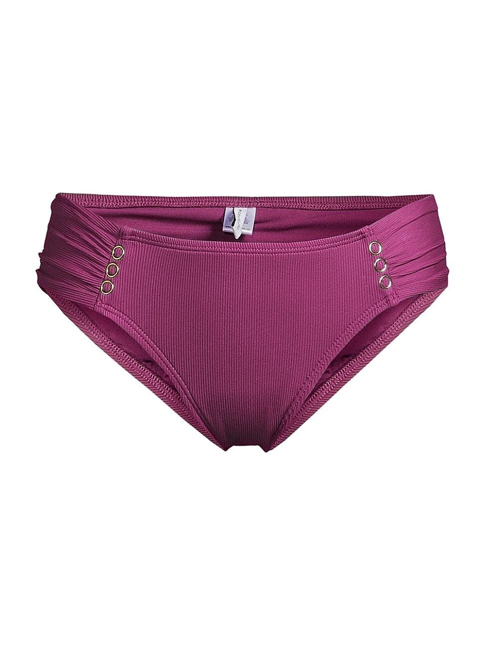 Robin Piccone Amy Side Tab Bikini Bottoms Product Image