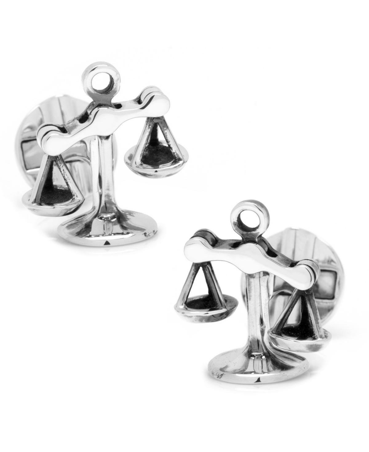 Moving Parts Scales of Justice Cufflinks Product Image