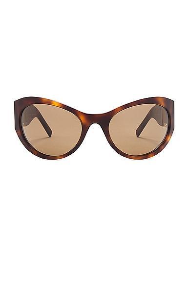 Givenchy 4G Sunglasses in Brown Product Image