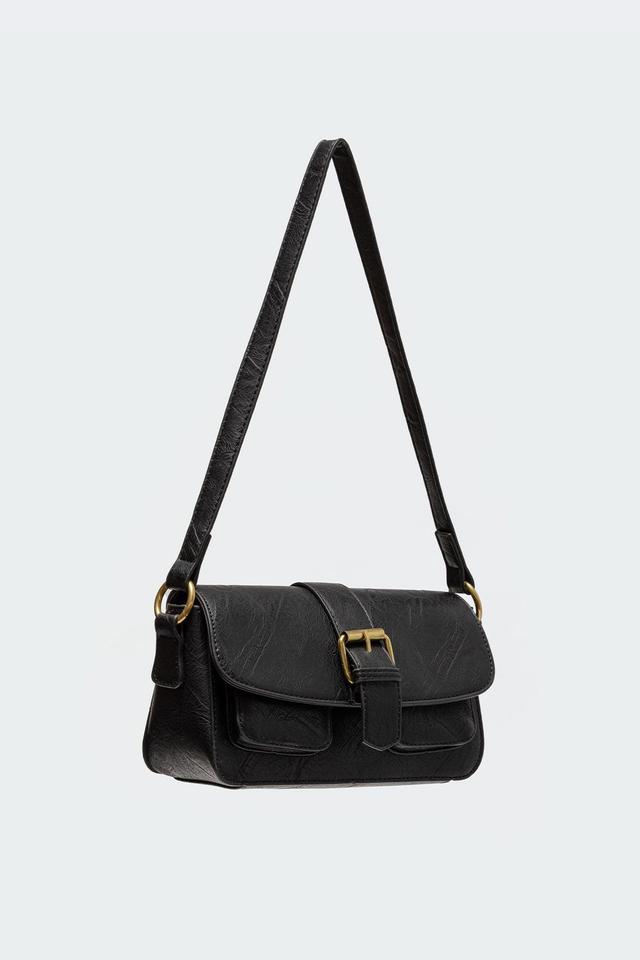 Faux Leather Buckle Bag Product Image