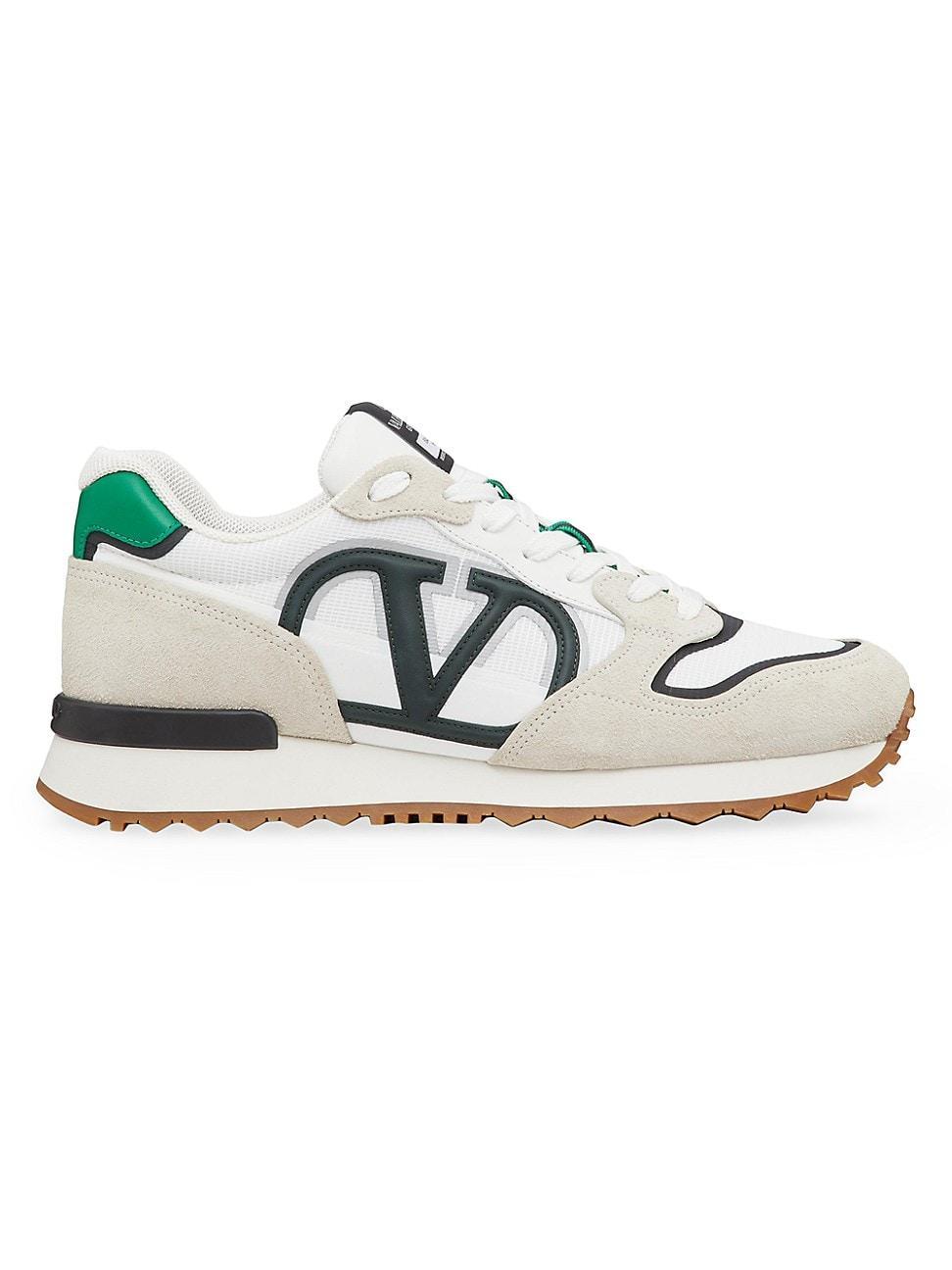 Mens Vlogo Pace Low Top Sneakers In Split Leather Product Image