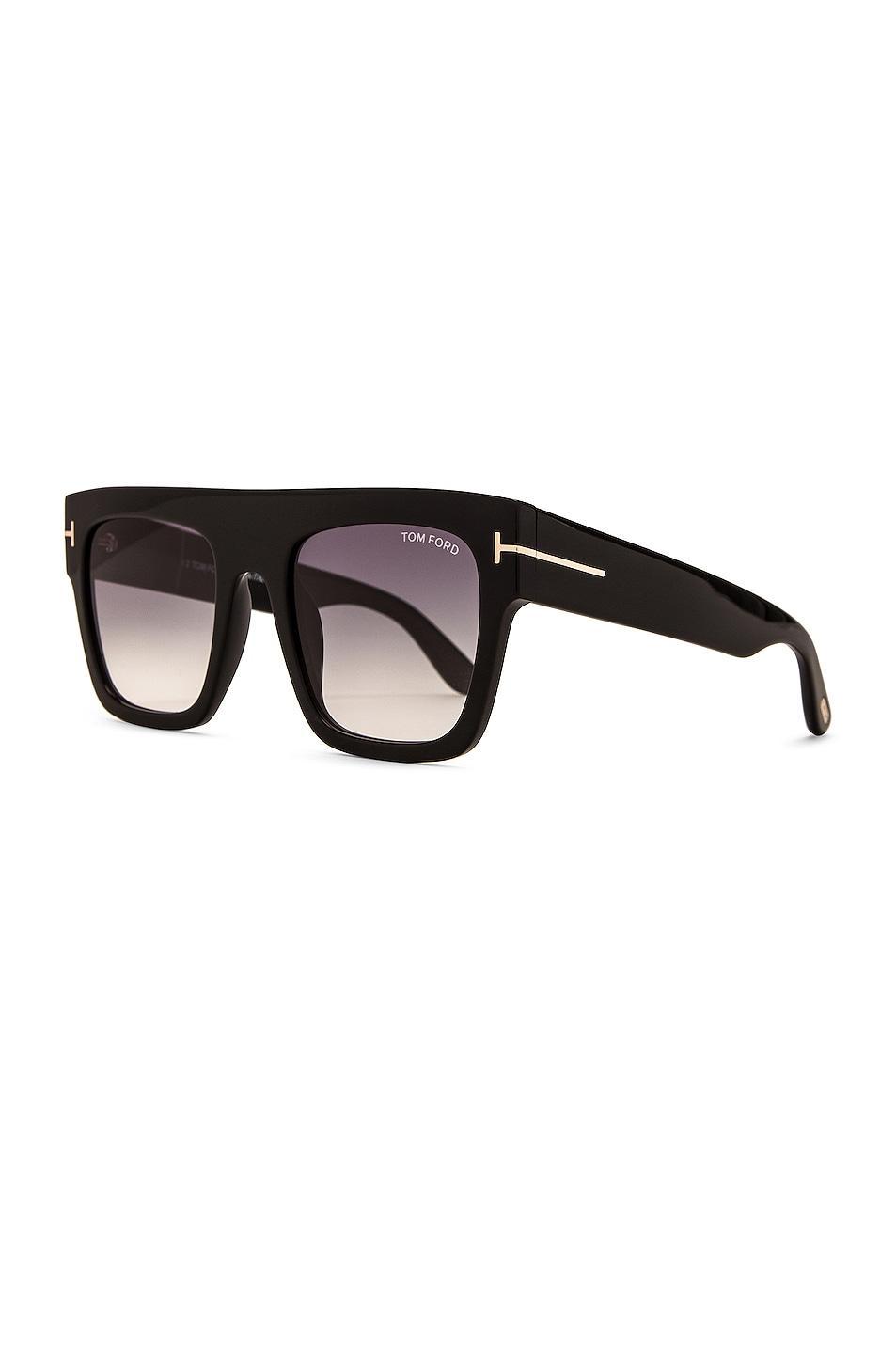 TOM FORD Renee Sunglasses in Black Product Image