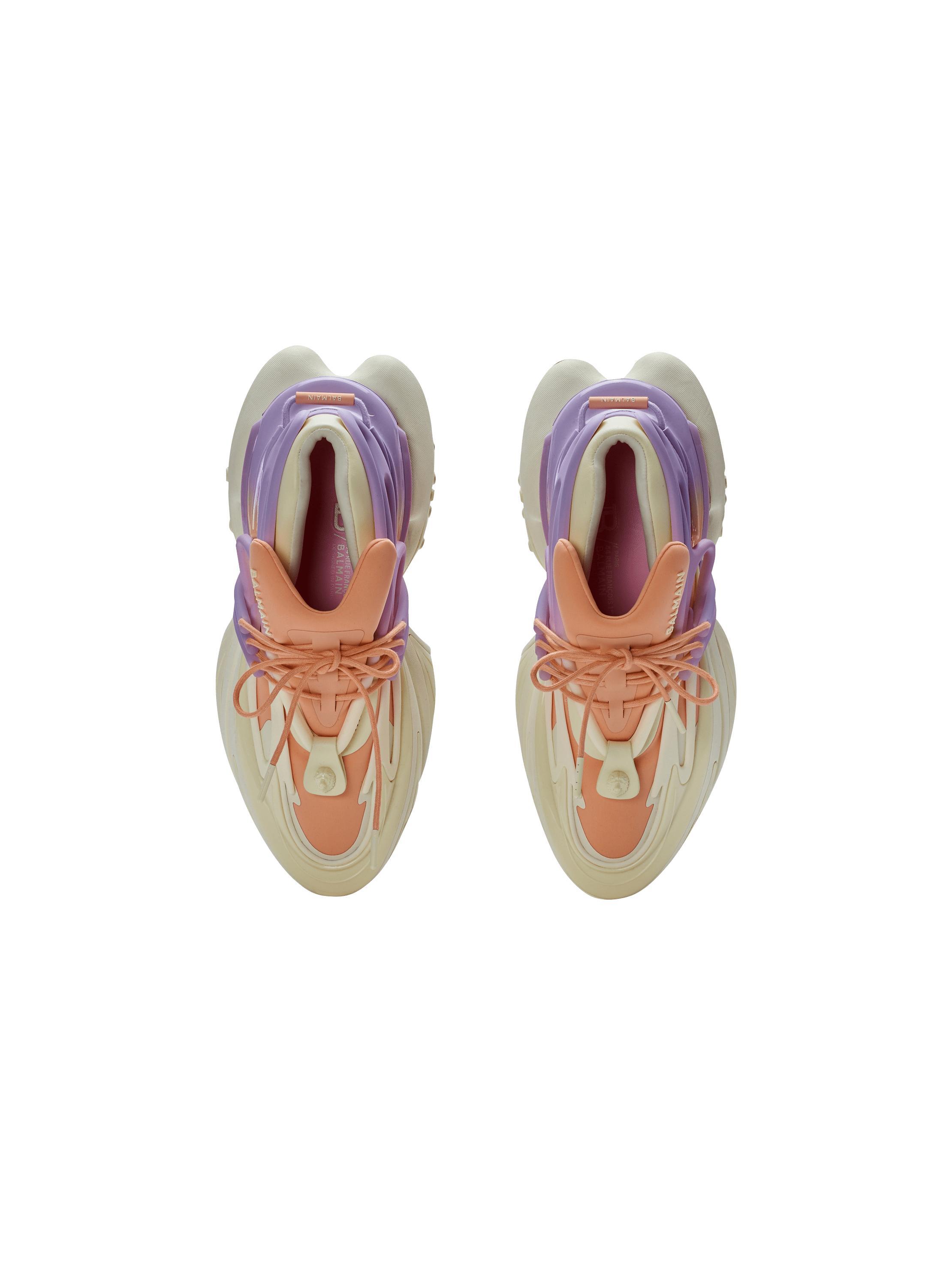 Unicorn low-top sneakers in neoprene and calfskin Product Image