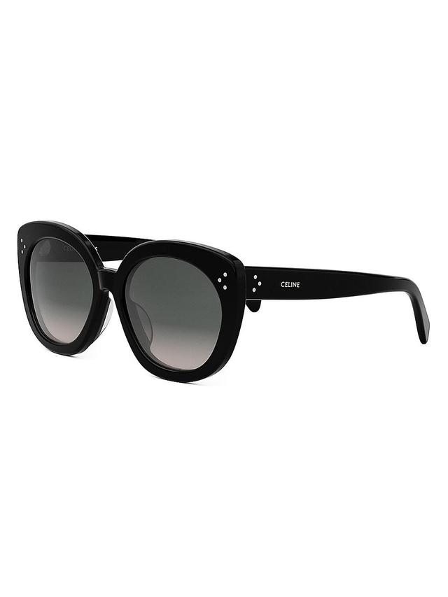 Womens Three Dots 56MM Butterfly Sunglasses Product Image