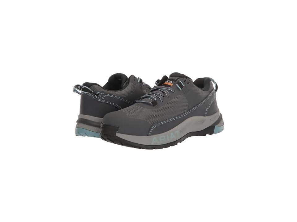 Ariat Outpace Shift Composite Toe Work Shoes (Smoky Grey) Women's Shoes Product Image