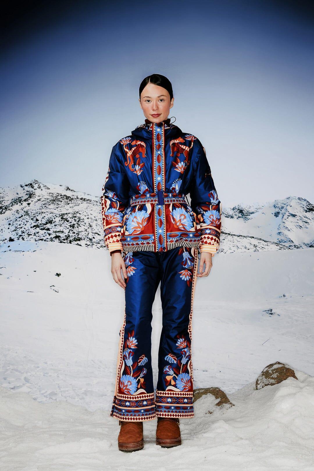 Blue Nature Beauty Ski Pants Product Image