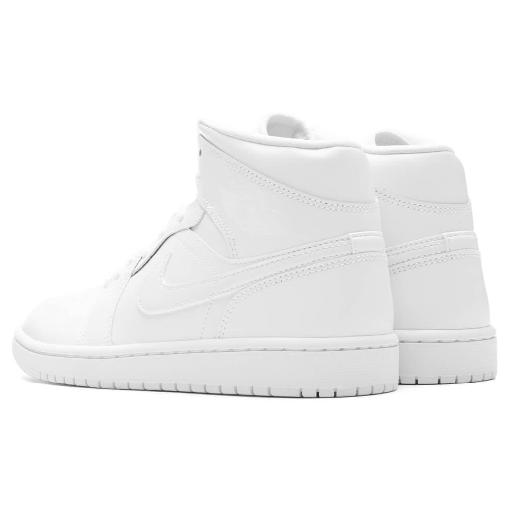 Air Jordan 1 Mid Women's - White Female Product Image