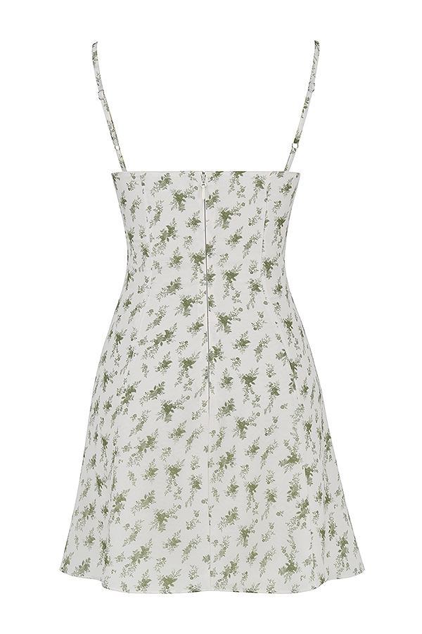 Christiana Garden Print Mini Dress Product Image